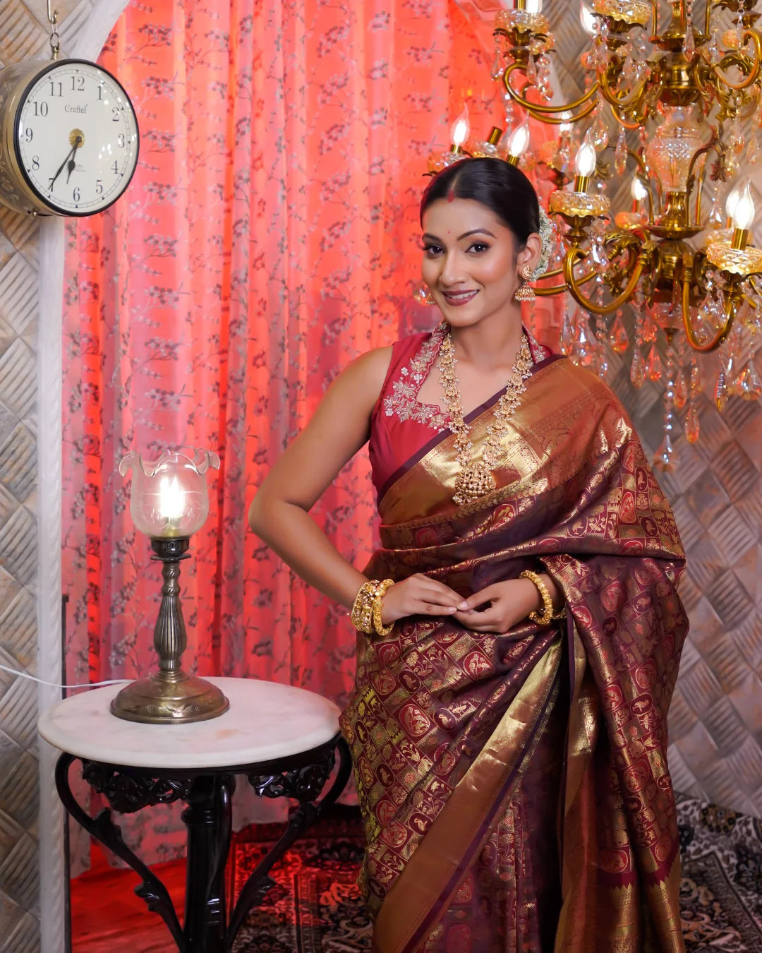 Pure Brocade Kanchipuram Silk Saree