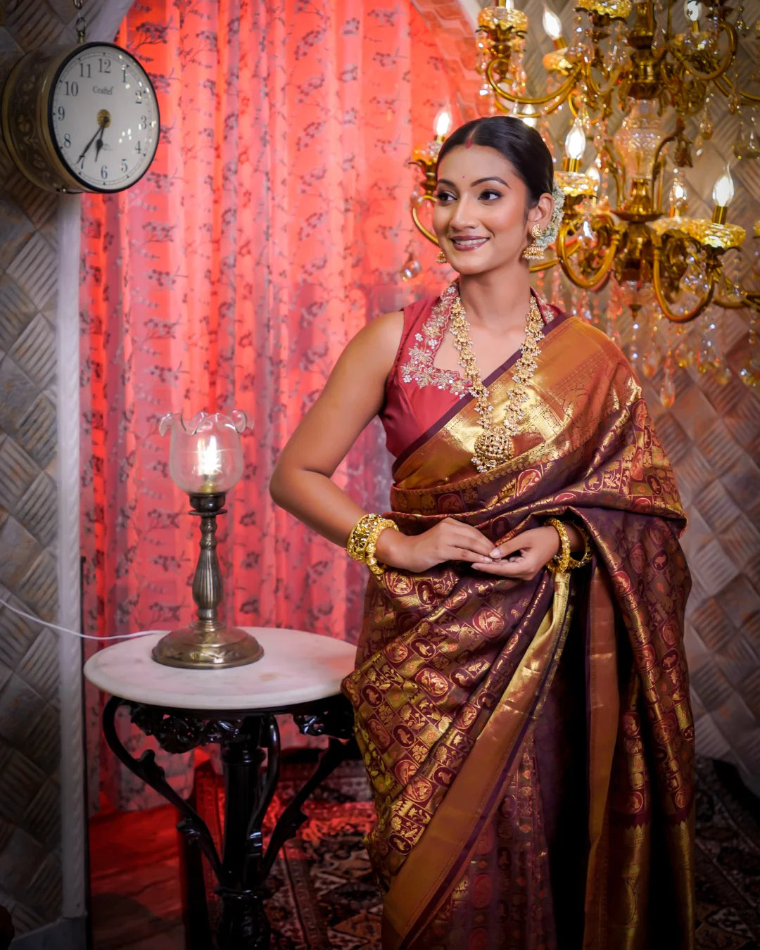 Pure Brocade Kanchipuram Silk Saree